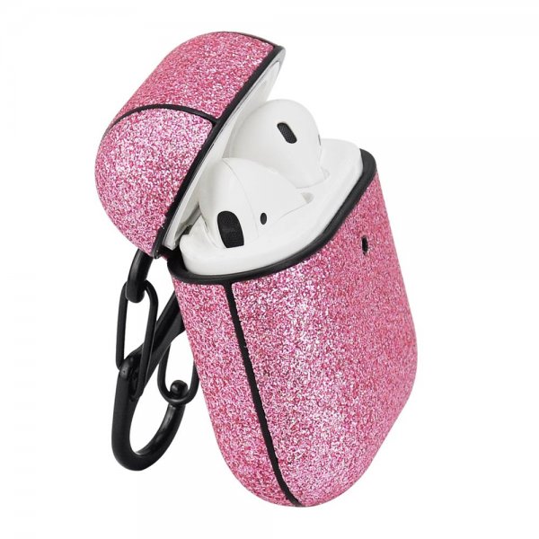TERRATEC AirBox Shiny Pink Apple AirPods Case Kopfhörer Schutzhülle Hülle kabellose Aufladung