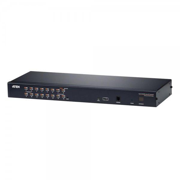 ATEN KH1516AI 1-Local/Remote Share Access 16-Port Multi-Interface Cat 5 KVM over IP Switch