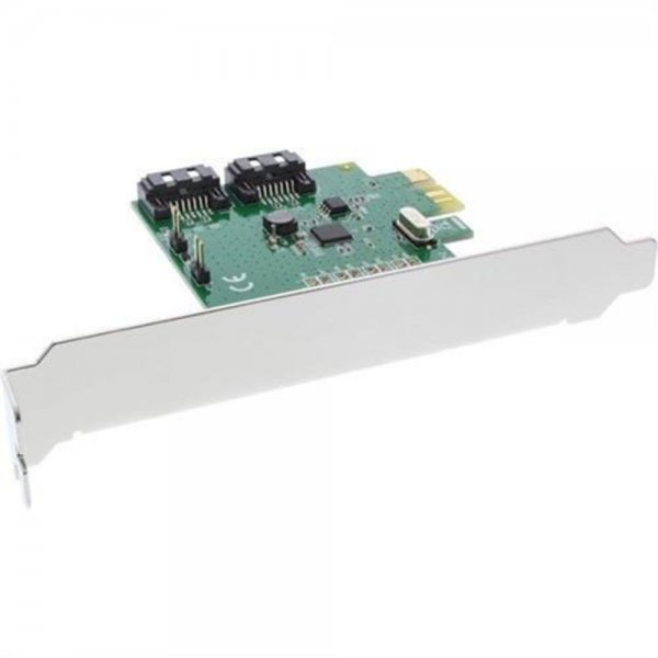 InLine Schnittstellenkarte - 2-fach SATA 6Gb/s - x1 PCI