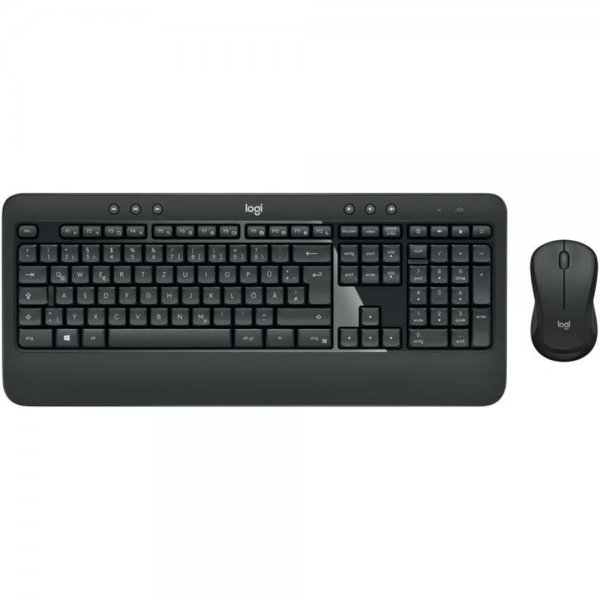 Logitech MK540 Advanced Tastatur-Maus-Set kabellos Tastaturlayout Deutsch QWERTZ