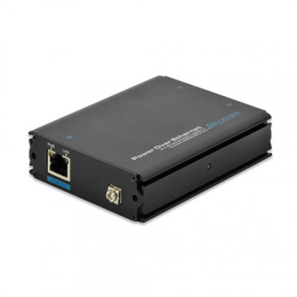 DIGITUS Fast Ethernet PoE+ Repeater Verstärker mit 1-port 10/100Mbps In + 2-port 10/100Mbps Out