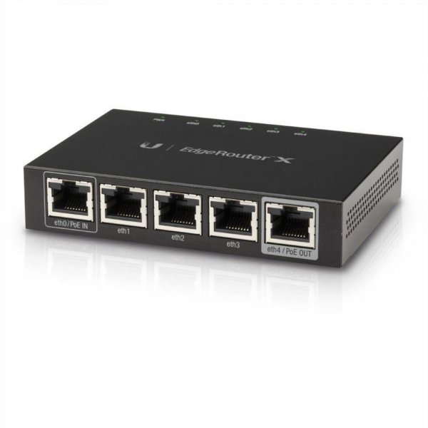 Ubiquiti ER-X PoE Edge Router X 5-Port 24V Passive PoE passthrough Kabelrouter | ER-X