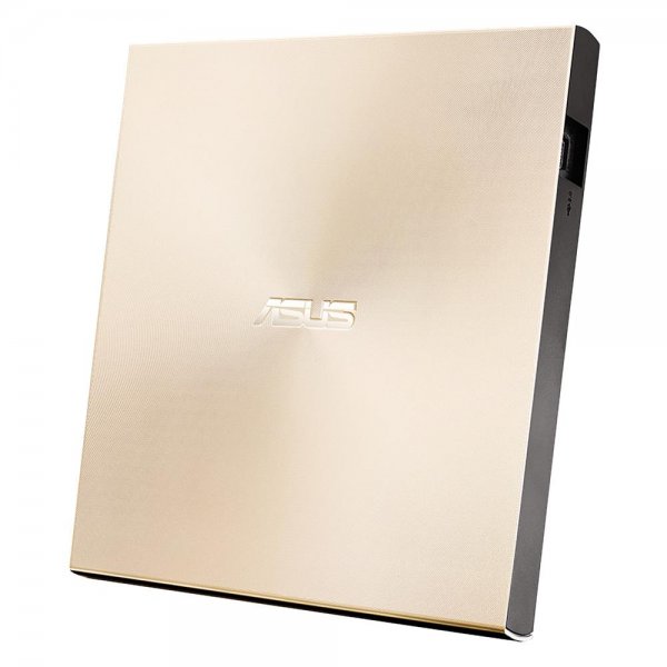 ASUS ZenDrive U8M externes DVD-Laufwerk/Brenner USB-C M-DISC umfangreiche Backup-Lösungen gold