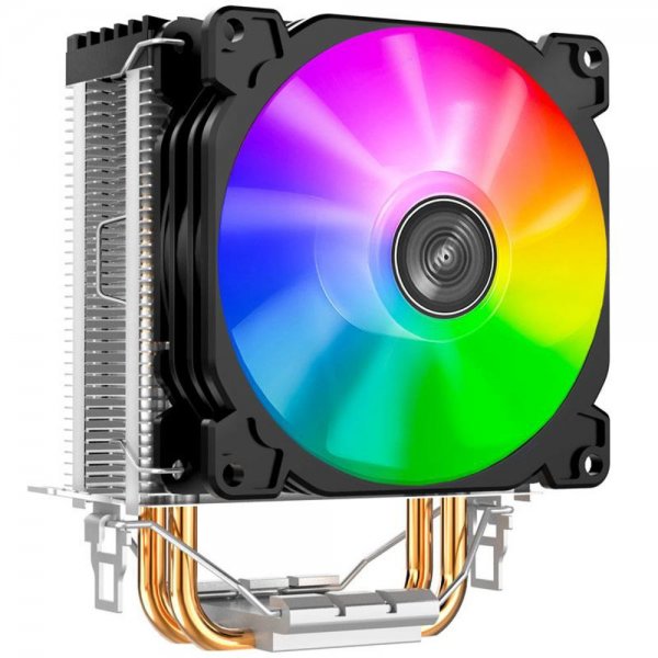 Jonsbo CR-1200 CPU-Kühler RGB 92mm schwarz Kompatibilität zu Intel- und AMD-Sockeln
