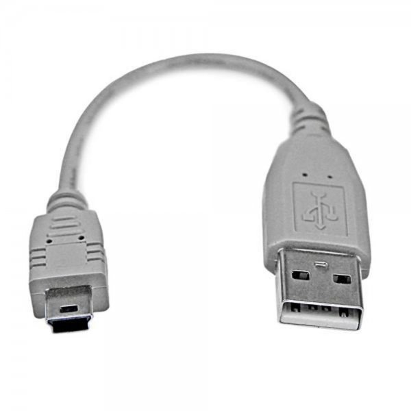 StarTech.com 15 cm Mini USB Kabel auf USB 2.0 Stecker Foto MP3 Navigation Handy