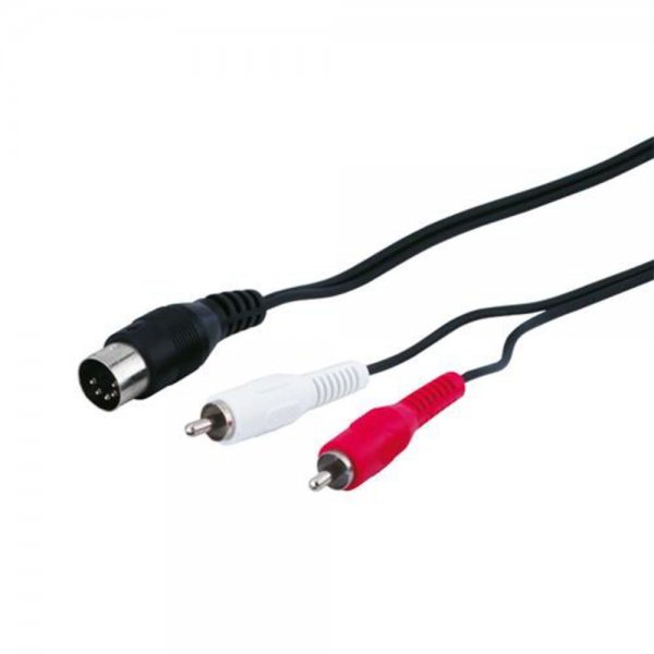 Wentronic AVK 114-150 1.5m Audio-Video-Kabel 1,5 m lose # 50014
