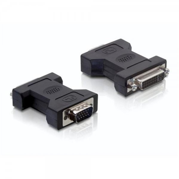 DeLock Adapter VGA 15pin Stecker auf DVI 24+5 pin