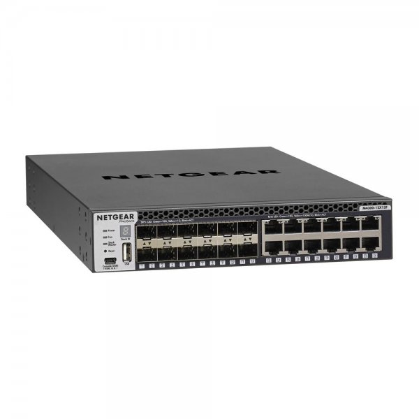 Netgear M4300-12X12F gemanaged L2/L3 10G Ethernet (100/1000/10000) 1U