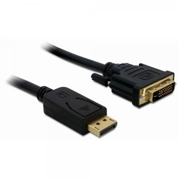 DeLock Kabel Displayport DVI 24+1 St/St 2m DVI-D 82591