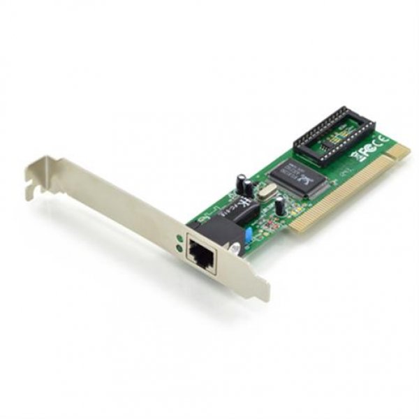 DIGITUS Fast Ethernet PCI Netzwerkkarte 32-bit RTL8139D chipset RJ45 Buchse 200 Mbps Vollduplex