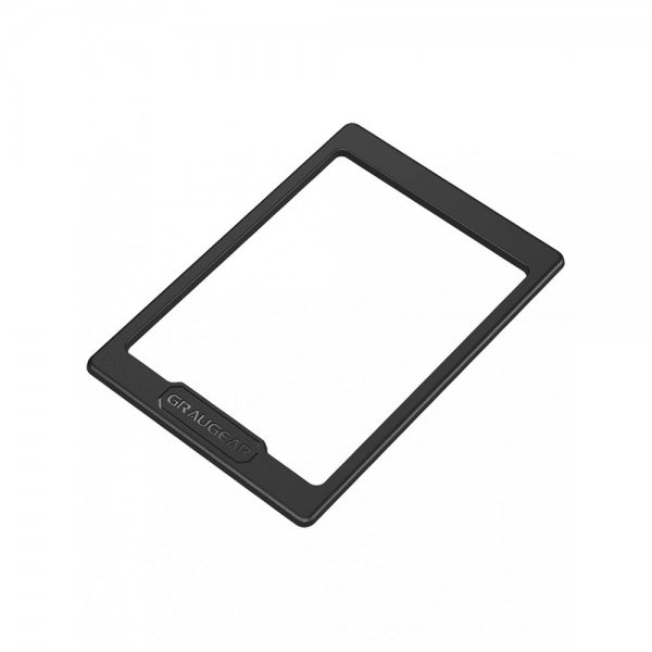 GRAUGEAR Einbaurahmen für 2.5” HDD/SSD 7mm auf 9,5mm werkzeuglos schwarz selbstklebend Spacer Adapter