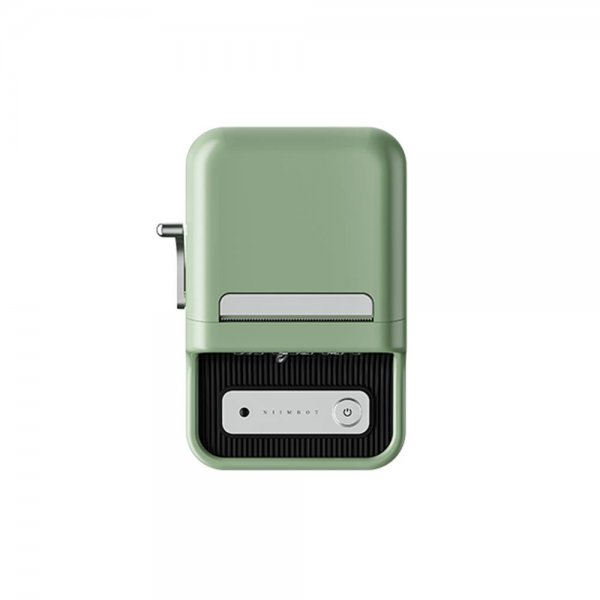 NIIMBOT B21 portabler Bluetooth-Etikettendrucker in grün Etikettiergerät Mini Beschriftungsgerät