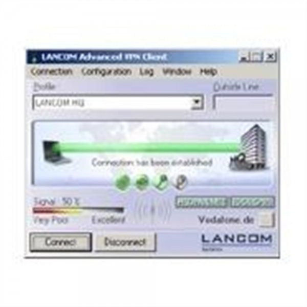 Lancom Advanced VPN Client - Upgrade-Lizenz - 10 Benutz # LS61604