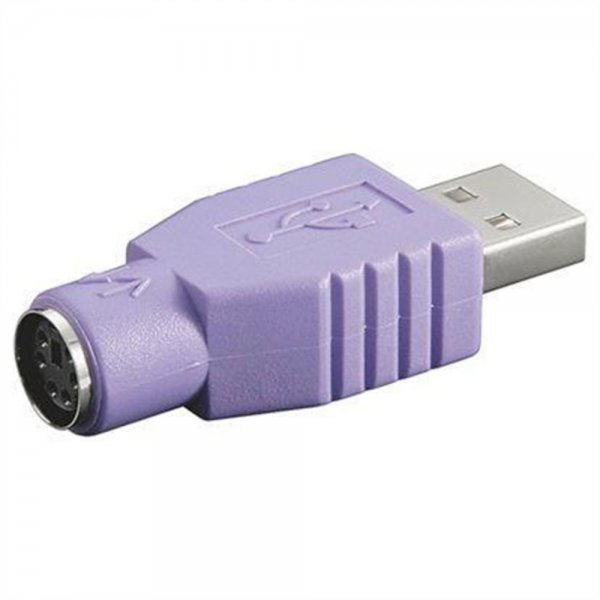 Delock Adapter PS/2 Buchse > USB-A Stecker # 65461