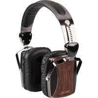 InLine ® WOODON-EAR, wooden On-Ear Headset mit Kabelmik