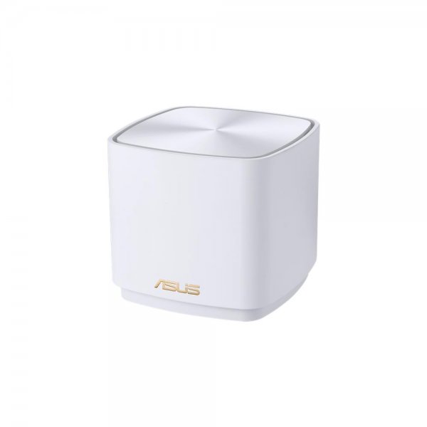 ASUS ZenWiFi AX Mini (XD4) AX1800 1er Pack Weiß WLAN Router WiFi 6 bis zu 140m² WLAN-Abdeckung