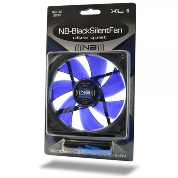 NOISEBLOCKER BlackSilent Fan XL1 Rev.3 - Gehäuse-Lüfter # NB-XL1
