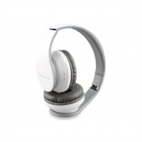 Conceptronic PARRIS I Kabelloses Bluetooth Headset Kopfhörer Multimedia Weiß
