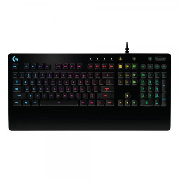 Logitech G213 Prodigy RGB Gaming Keyboard DEU USB CENTRAL spritzwassergeschützt