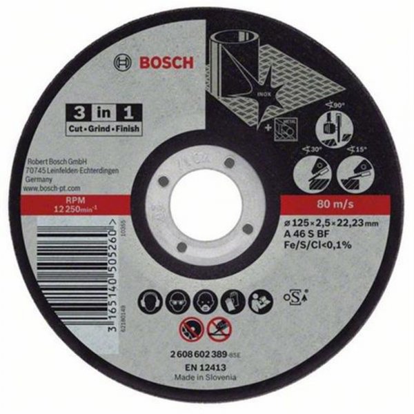 Bosch Trennscheibe 3in1 125mm | 2608602389