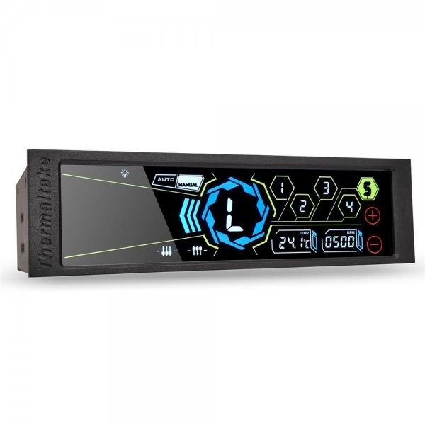 Thermaltake Commander FT Lüfterkontroller Steuerung 5,5“ Touchscreen Display