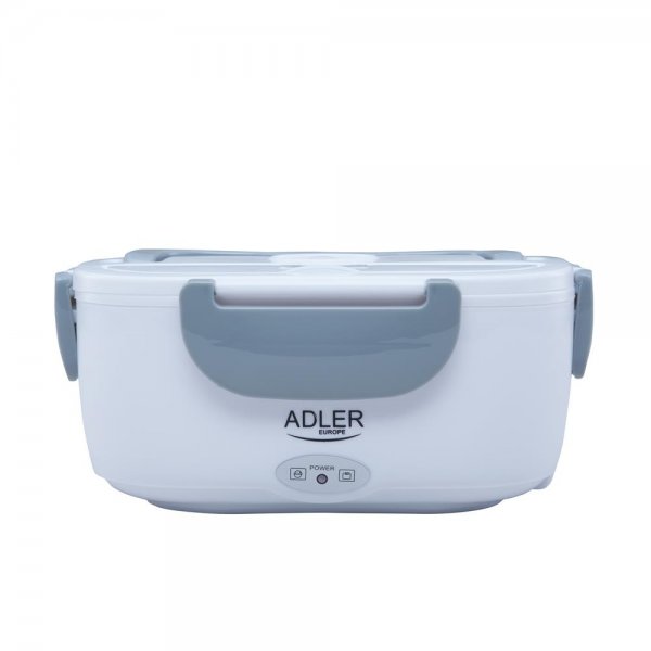 Adler AD 4474 Elektrische Lunchbox grau für warme Mahlzeiten beheizbar Lebensmittelbox