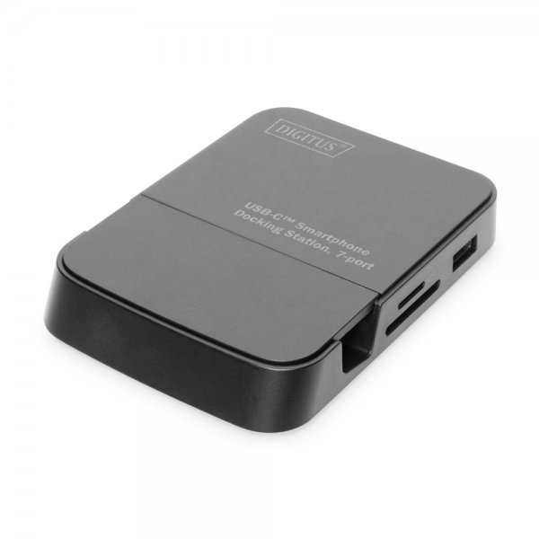 DIGITUS USB-C Smartphone Docking Station 7-Port USB2.0 USB3.0 HDMI SD Micro SD