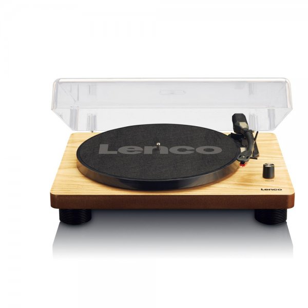 Lenco LS-50WD Plattenspieler mit integrierten Lautsprechern USB-Recording Holz