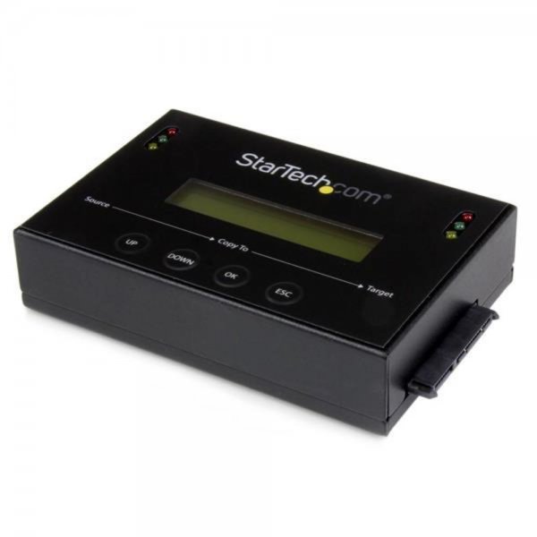 StarTech.com Standalone 2,5 / 3,5" SATA Festplatten Duplikator mit Multi HDD / SSD Image-Backup Bibl