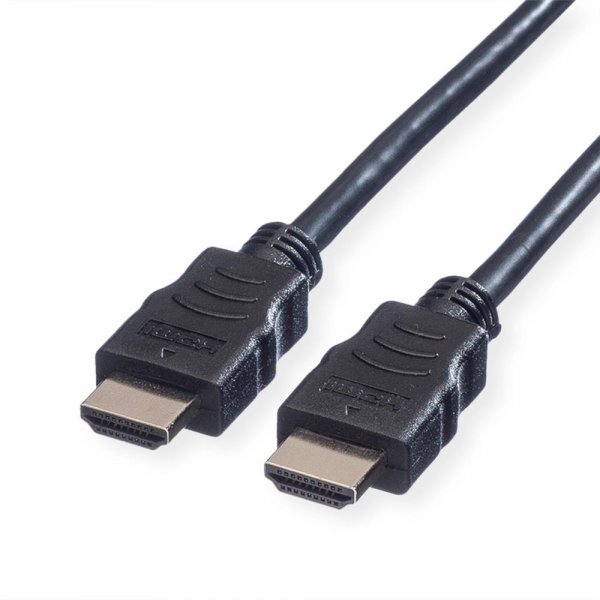 VALUE HDMI High Speed Kabel mit Ethernet schwarz 7,5 m