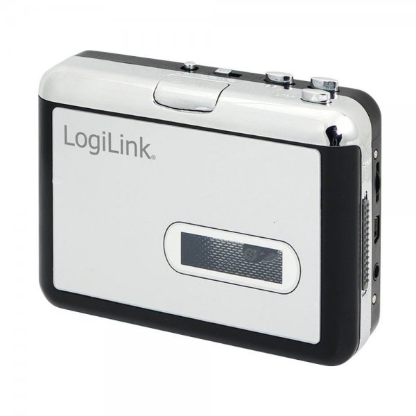 LogiLink USB Kassetten Digitalisierer MP3 Konverter Player 3,5mm Klinkenstecker