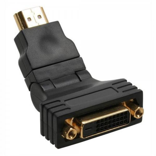 InLine ® HDMI-DVI Adapter, 19pol St auf 24+1 Bu, mit 18