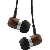 InLine ® WOODIN-EAR, In-Ear Headset mit Kabelmikrofon u