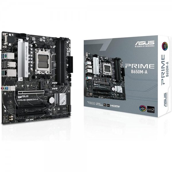ASUS Prime B650M-A CSM Mainboard Sockel AMD AM5 Ryzen 7000 micro-ATX DDR5 PCIe 5.0 BIOS Flashback