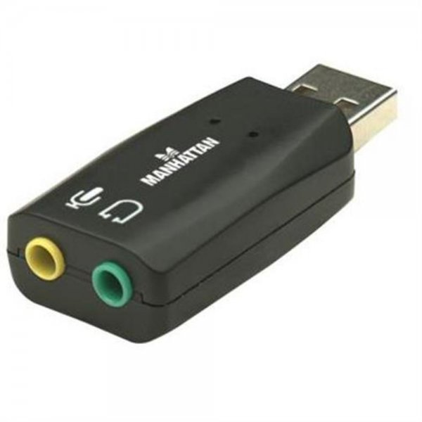 IC Intracom MANHATTAN HI-SPEED USB 3D SOUND ADAPTER STE # 150859