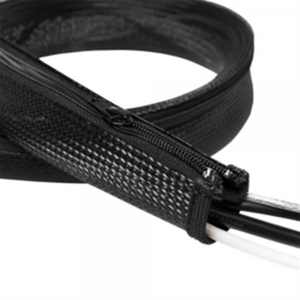 LogiLink KAB0046 Flexibler Kabelschutz mit Reißverschluss 30 x 20 x 1000 mm