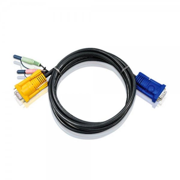 ATEN 2L-5203A Video-KVM-Kabel mit Audio 3 m Anschlusskabel