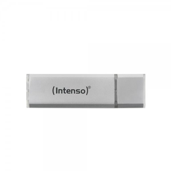 Intenso Alu Line 64GB USB-Stick USB 2.0 Silber Speicherstick externer Datenspeicher