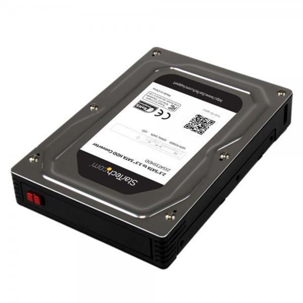 StarTech.com 2,5" SSD/HDD zu 3,5" Alu SATA Gehäuse 12,5