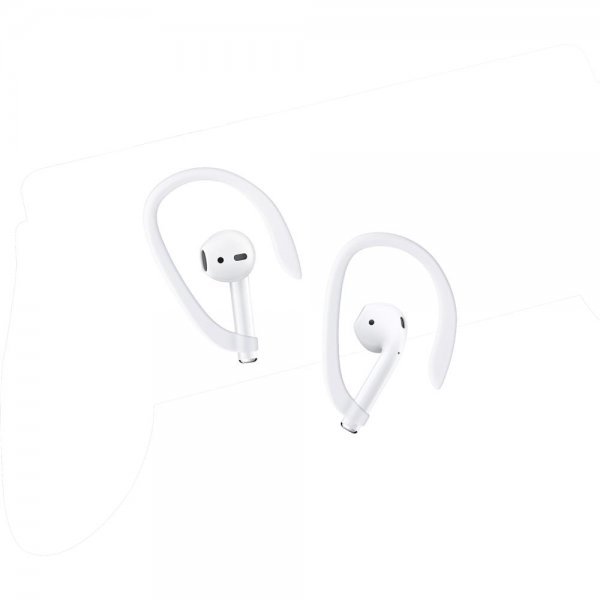 TERRATEC ADD Hook Ohrbügel Weiß aus Silikon für Kopfhörer