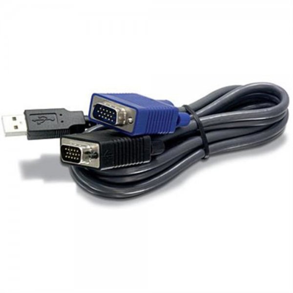 TRENDnet TK-CU15 USB/VGA-KVM-Kabel 3 m