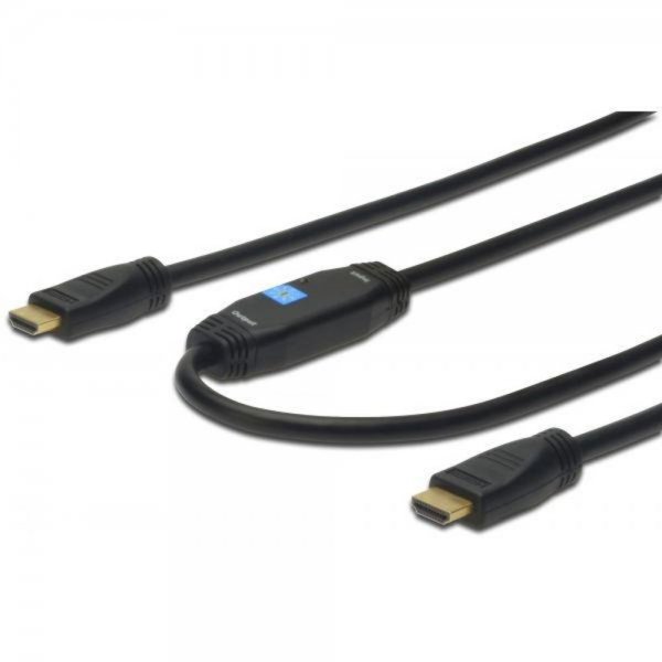 ASSMANN HDMI High Speed Anschlusskabel mit Ethernet 20m Typ A St/St Full HD 3D