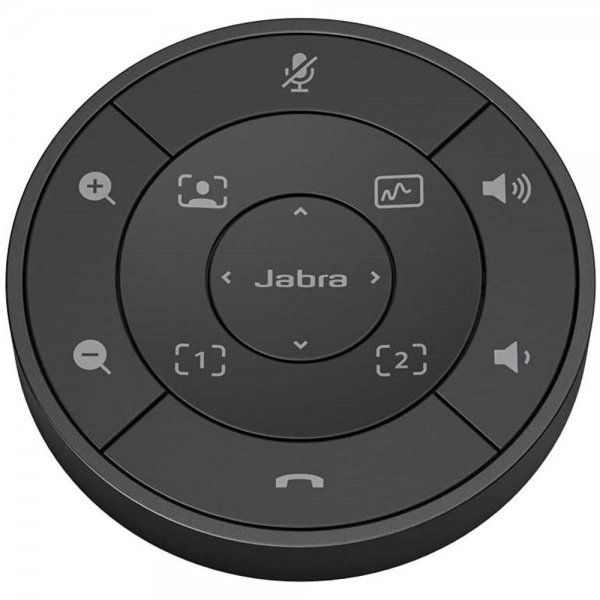 Jabra PanaCast 50 All-In-One-Fernbedienung mit Lautstärkeregelung Schwarz