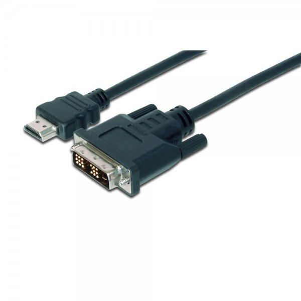 HDMI Adapterkabel, Typ A/St auf DVI-D(18+1)/St # AK-330300-020-S