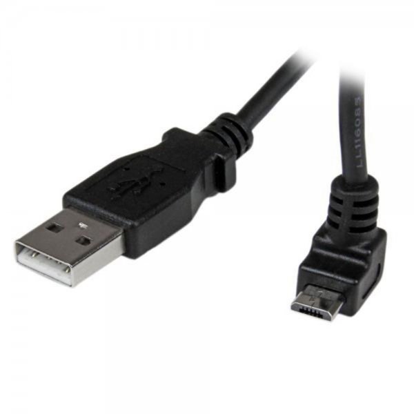 StarTech.com Micro USB 2.0 A - Micro B aufwärts gewinkelt St/St schwarz
