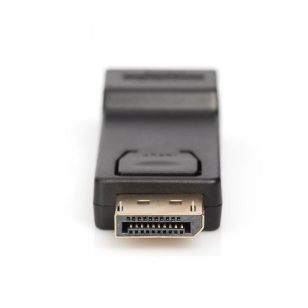 DIGITUS DisplayPort Adapter DP HDMI Typ A Stecker / Buchse Full HD Schwarz Grafikkarte Notebook