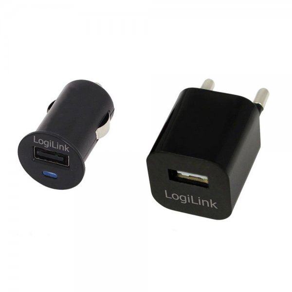 LogiLink USB Reise-Set jeweils 1x USB-Port 5W/7.5W