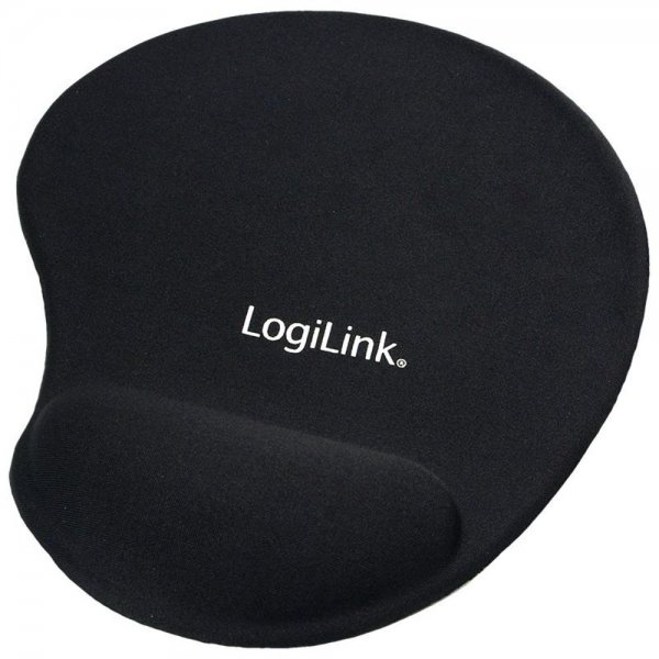 LogiLink ID0027 Silikon Gel Mauspad Handballenauflage Maus schwarz