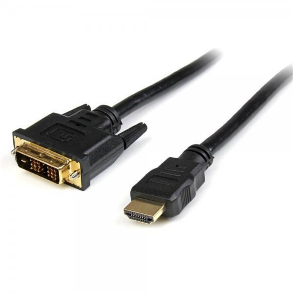 StarTech.com HDDVIMM50CM 50cm HDMI® auf DVI-D Single Link Kabel St/St schwarz