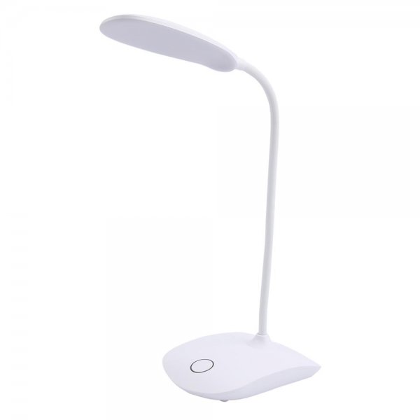 GENIE TL04 LED Schreibtischlampe weiß mit flexiblem Arm Sensor-Touch dimmbar